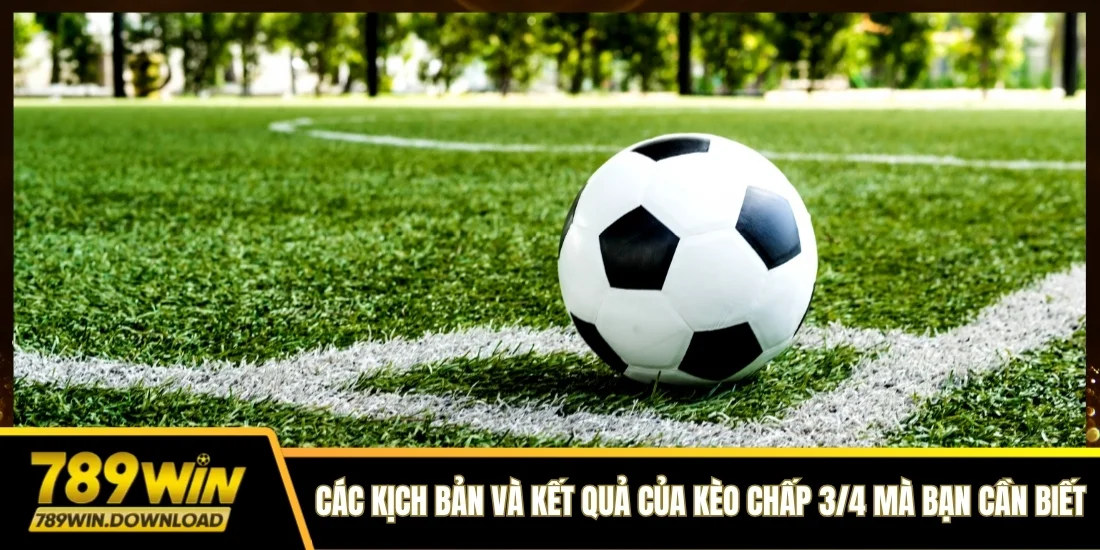 Các kịch bản và kết quả của kèo chấp 3/4 mà bạn cần biết